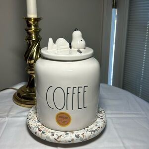 Rae Dunn Snoopy Coffee canister